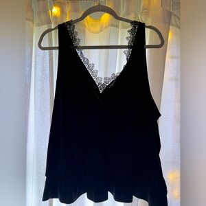 Black Lace Express Top